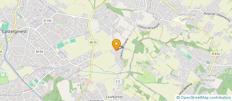 localisation de l'entreprise MLA  CASTELGINEST