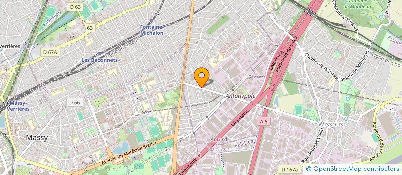 localisation de l'entreprise MLA CONSEIL à LEVALLOIS-PERRET