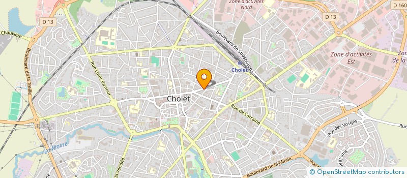 localisation de l'entreprise MLA CONSULTANTS à CHOLET