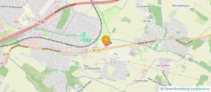 localisation de l'entreprise MLA DEVELOPPEMENT  MONDOUZIL