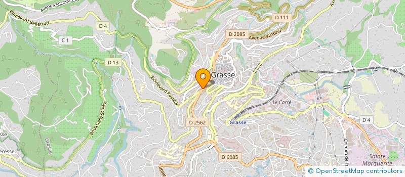 localisation de l'entreprise MLA PARFUMS à GRASSE