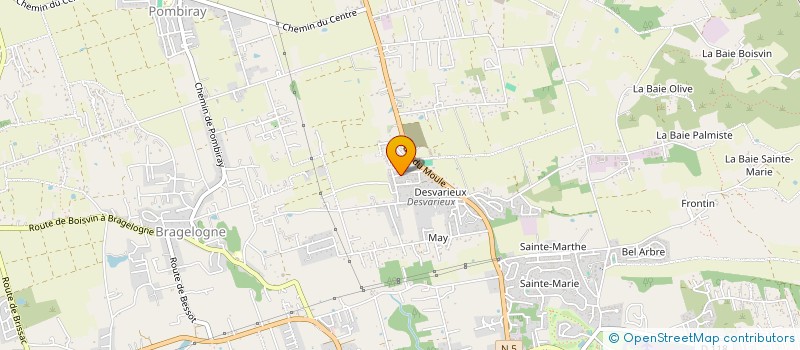 localisation de l'entreprise MLA'S FORMATION ET CONSEIL  SAINT-FRANCOIS