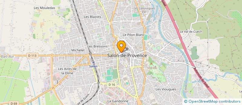 localisation de l'entreprise MLA SOLUTIONS  SALON-DE-PROVENCE