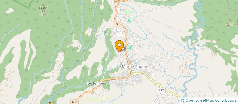 localisation de l'entreprise MLA TRANSPORTS à LE MORNE-ROUGE