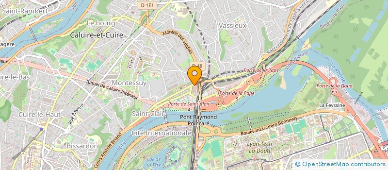 localisation de l'entreprise MLAB  CALUIRE-ET-CUIRE