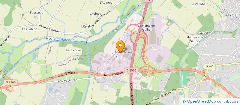 localisation de l'entreprise MLAB DG  PANNES
