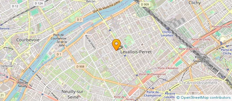 localisation de l'entreprise MLAC à LEVALLOIS-PERRET