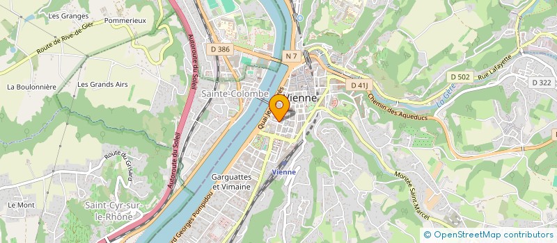 localisation de l'entreprise MLADI  VIENNE