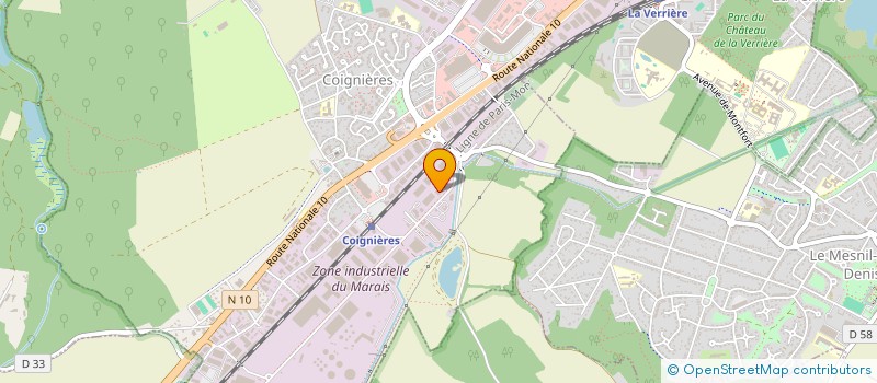 localisation de l'entreprise MLADIMO à COIGNIERES