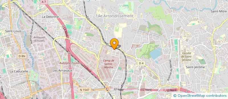 localisation de l'entreprise MLANAO MOHAMED ET RUGGERI MARION à MARSEILLE