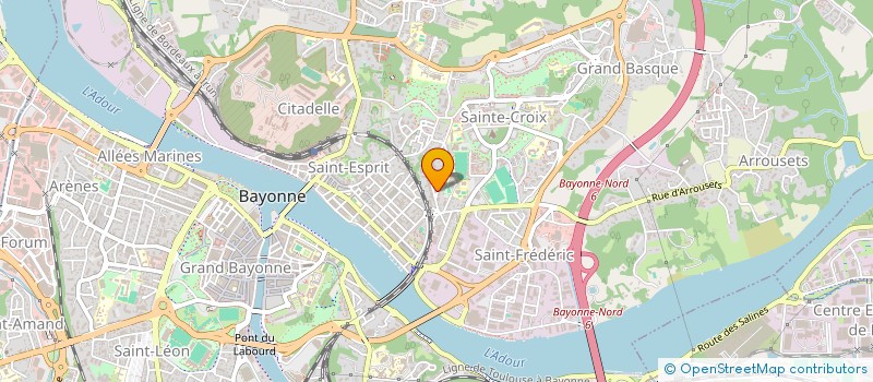 localisation de l'entreprise MLARRIPA IMMO à BAYONNE