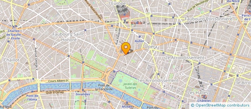 localisation de l'entreprise MLB à PARIS