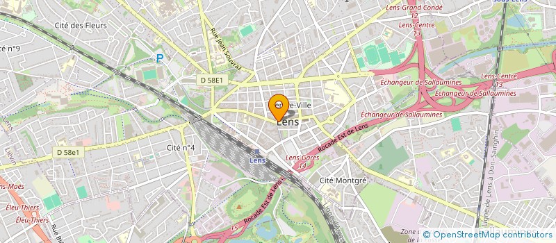 localisation de l'entreprise MLB  LENS