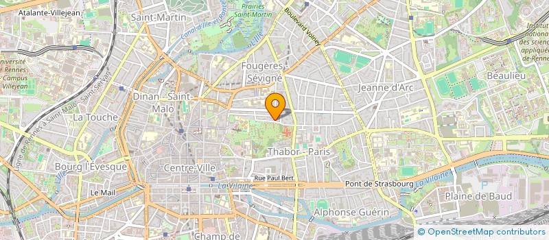 localisation de l'entreprise MLB à RENNES