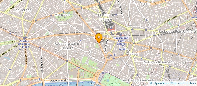 localisation de l'entreprise MLB  PARIS