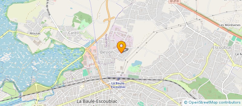 localisation de l'entreprise MLB à LA BAULE-ESCOUBLAC
