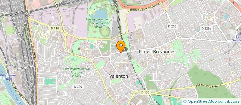 localisation de l'entreprise MLB AUTOMOBILE à VALENTON