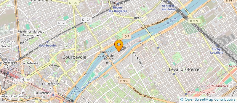 localisation de l'entreprise MLB CONSULT à NEUILLY-SUR-SEINE
