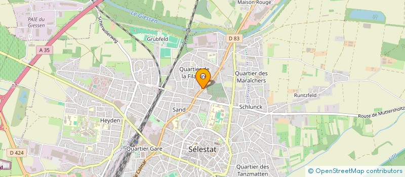 localisation de l'entreprise MLB FERMETURES  SELESTAT