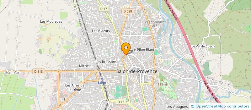 localisation de l'entreprise MLB FINANCES à SALON-DE-PROVENCE