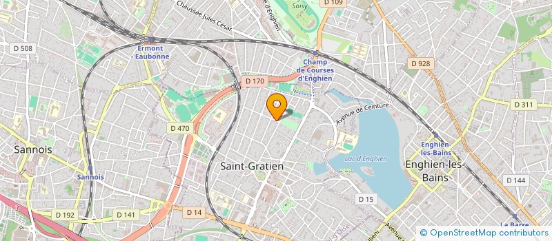 localisation de l'entreprise MLB FRANCE à SAINT-GRATIEN