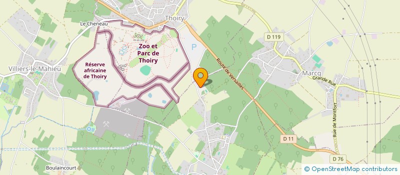 localisation de l'entreprise MLB IMMOBILIER  AUTOUILLET