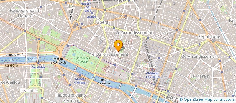 localisation de l'entreprise MLB PALAIS ROYAL à PARIS