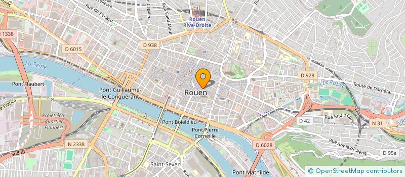 localisation de l'entreprise MLB SAINT-ROMAIN à ROUEN