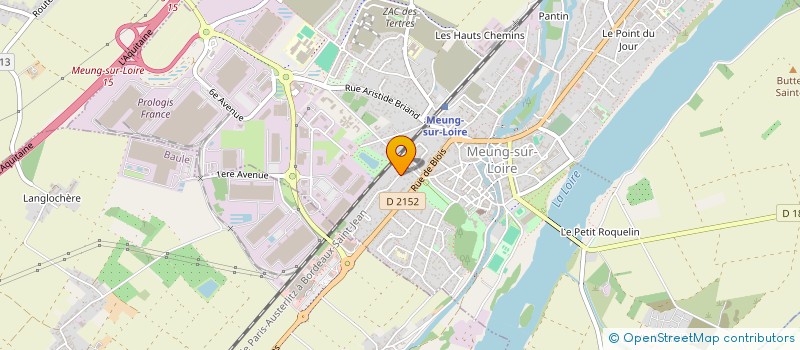 localisation de l'entreprise MLB SARL à MEUNG-SUR-LOIRE