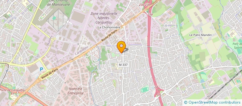 localisation de l'entreprise MLB USER RESEARCH  SAINTE-LUCE-SUR-LOIRE