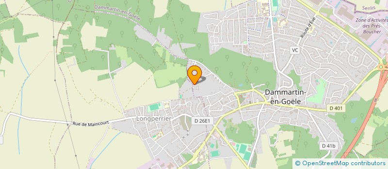 localisation de l'entreprise MLBC  DAMMARTIN-EN-GOELE