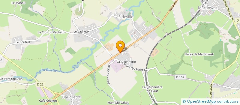 localisation de l'entreprise MLBO  SIDEVILLE