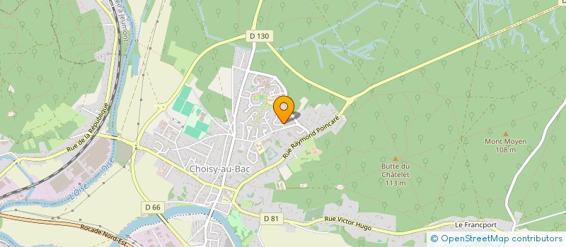 localisation de l'entreprise MLBR  CHOISY-AU-BAC