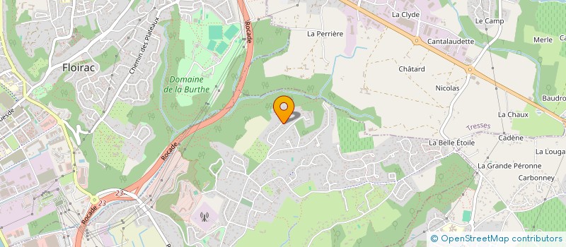 localisation de l'entreprise MLC  BOULIAC