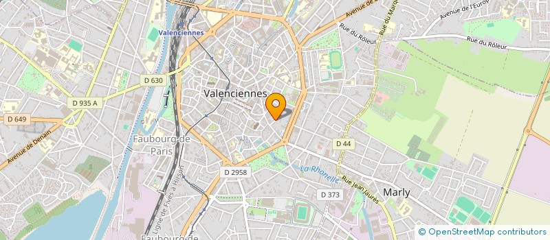 localisation de l'entreprise MLC à VALENCIENNES