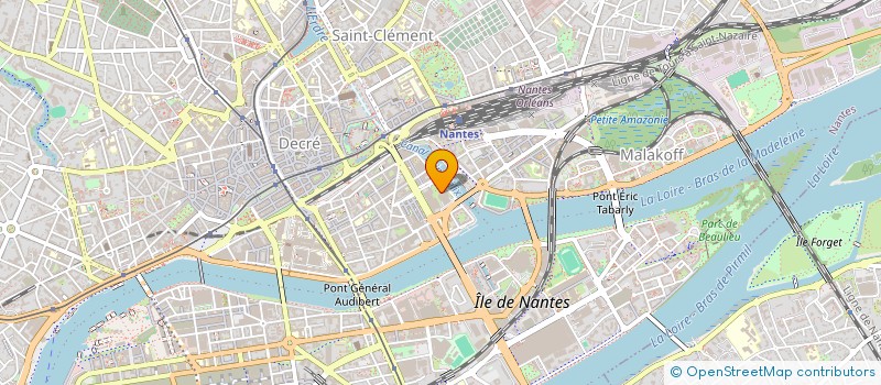 localisation de l'entreprise MLC  NANTES