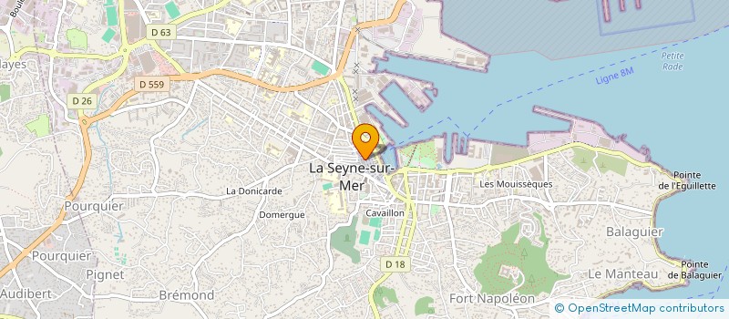 localisation de l'entreprise MLC à LA SEYNE-SUR-MER