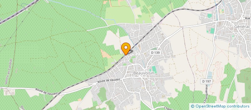 localisation de l'entreprise MLC  BEAUVOISIN