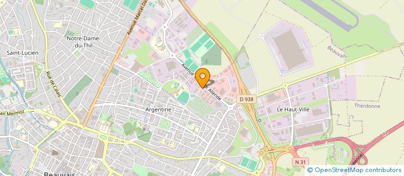 localisation de l'entreprise MLC  BEAUVAIS