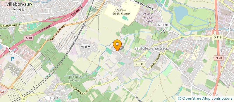 localisation de l'entreprise MLC AGENCEMENT à SAULX-LES-CHARTREUX