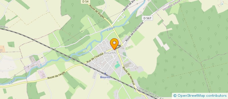 localisation de l'entreprise MLC COIFFURE  BOURTH