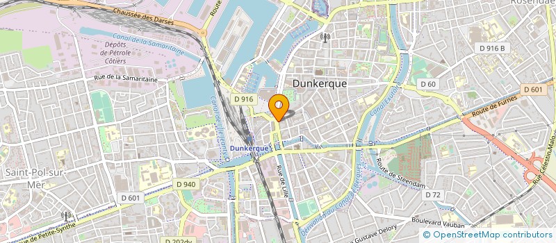 localisation de l'entreprise MLC COIFFURE à DUNKERQUE