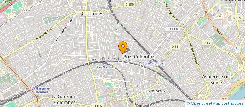 localisation de l'entreprise MLC CONSEIL ET INVESTISSEMENT à BOIS-COLOMBES