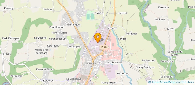 localisation de l'entreprise MLC CONSEILS à CONCARNEAU