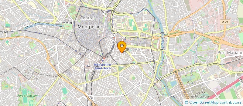 localisation de l'entreprise MLC COUTURE à MONTPELLIER