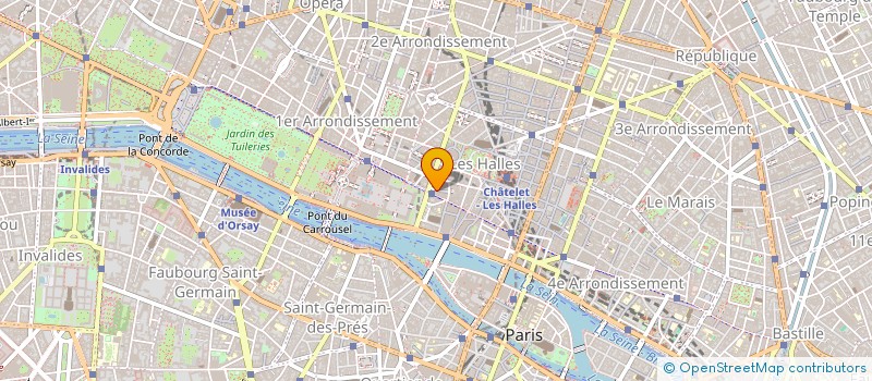 localisation de l'entreprise MLC CREATIONS & CONCEPTIONS à PARIS