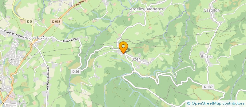 localisation de l'entreprise MLC ENERGIE  UZER