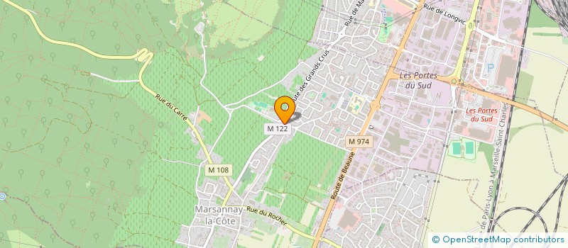 localisation de l'entreprise MLC-FACILITIES à MARSANNAY-LA-COTE
