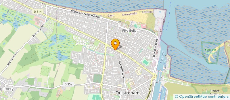 localisation de l'entreprise MLC HOLDING  OUISTREHAM