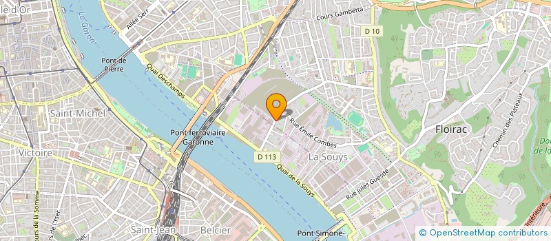 localisation de l'entreprise MLC INVESTISSEMENT  FLOIRAC